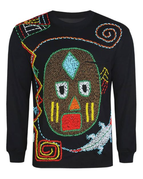 BLACK OJU EGUN SWEATSHIRT