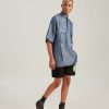 Denim Oversized Shirt